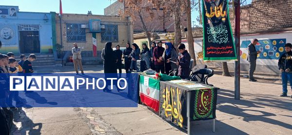 یادواره شهدا و مراسم عزاداری ایام فاطمیه در دبستان شهید جوادی 