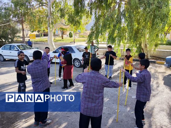 برگزاری اردوی تشکیلاتی مهارتی پیشتازان ناحیه ۳ شیراز
