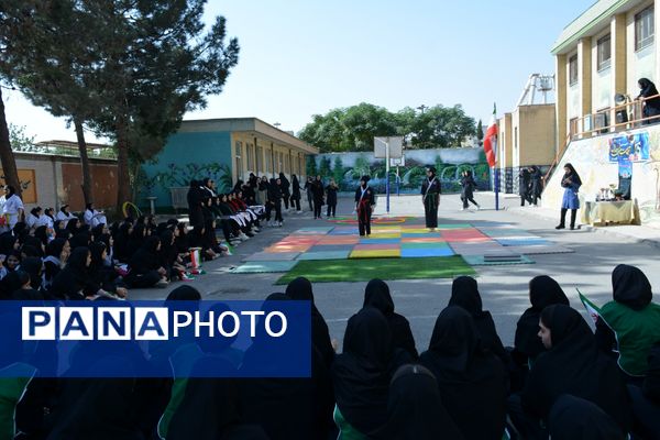 از حرکات رزمی دانش‌آموزان تا طناب‌کشی معلمان، المپیاد ورزشی مدرسه حکمت بهارستان‌دو