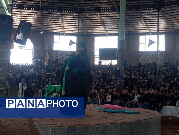 آیین سنتی شبیه خوانی اربعین حسینی در احمدآباد میانجلگه