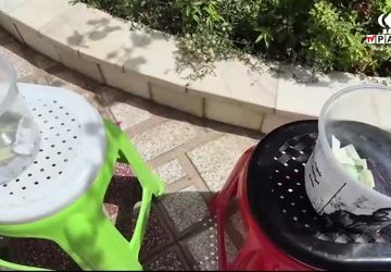 جمعآوری کمکهای دانشآموزان ناحیه دو یزد در چهارشنبههای امام رضایی