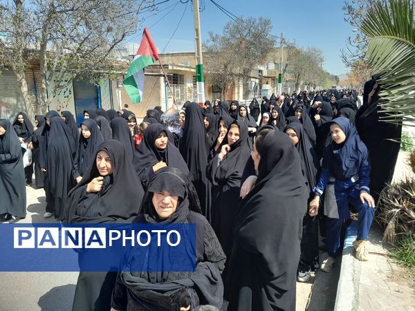 مردم کوهنانی در روز قدس صدای وحدت و مقاومت در برابر ظلم را سر دادند