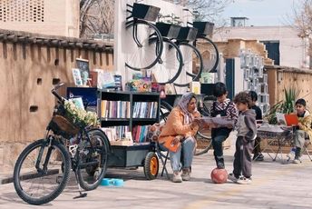  کتاب و دوچرخه همسفران مسیر دانایی شدند 