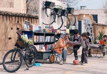  کتاب و دوچرخه همسفران مسیر دانایی شدند 