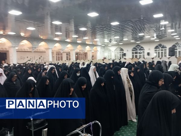 نماز جماعت همزمان با شب لیلة الرغائب در شهرستان کاشمر 