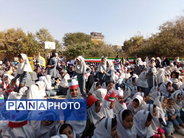 مراسم ۱۳ آبان در مجتمع آموزشی المهدی(عج)