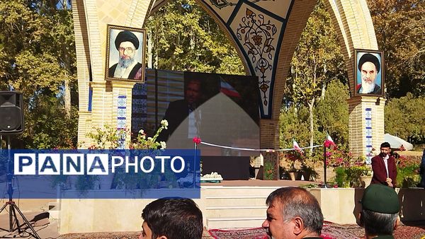 آیین افتتاحیه یادمان شهید دانش آموز اردوگاه باغرود نیشابور