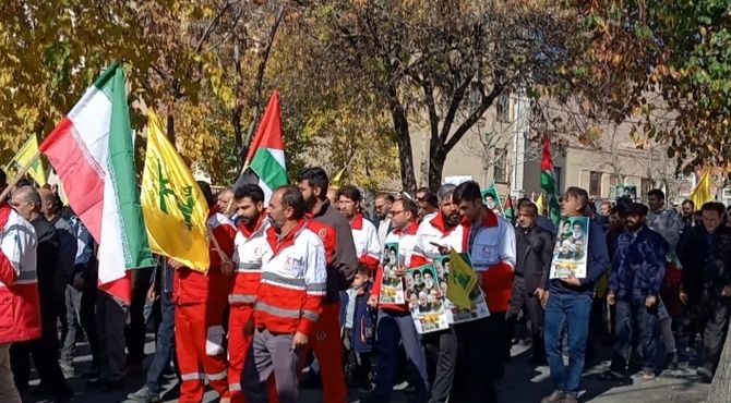 خروش مردم غیور استان چهارمحال و بختیاری در جمعه‌های خشم