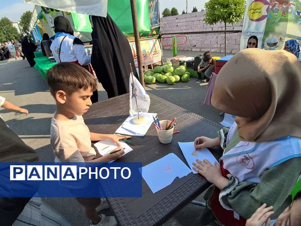 مهمانی پدرانه به‌مناسبت عید غدیر در قائمشهر