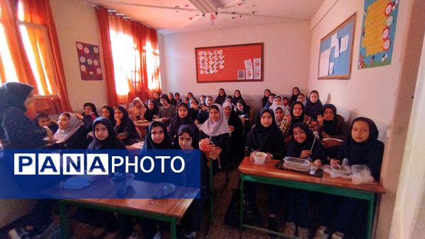۱۳ آبان روز دانش آموز و شهادت حضرت فاطمه زهرا در مدرسه مهندس رحمانی فرد ناحیه ۱ مشهد مقدس