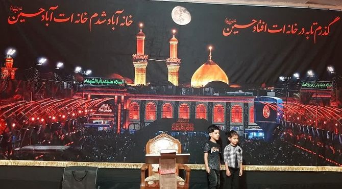 برگزاری مراسم شیرخوارگان حسینی در حسینه سیدالشهدا کلاوه