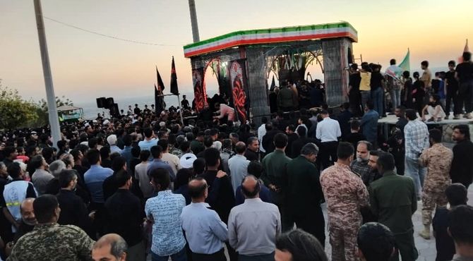 عطر شهدا در میناب پیچید