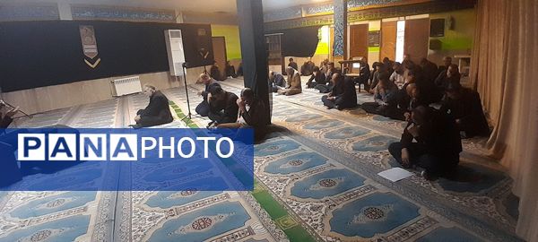 مراسم عزاداری سید الشهدا در اداره‌کل آموزش و پرورش‌البرز