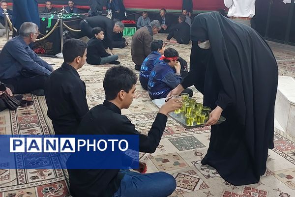 مراسم عزاداری شب چهارم محرم 1404 در اداره‌کل آموزش و پرورش فارس