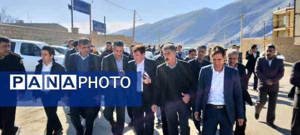 بازدید میدانی از پروژه‌های آبی، بهداشتی و سدهای تخریبی بخش طرهان