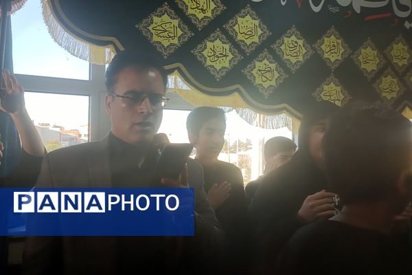 مراسم عزاداری حضرت فاطمه زهرا (س)در دبیرستان هیأت امنایی رازی