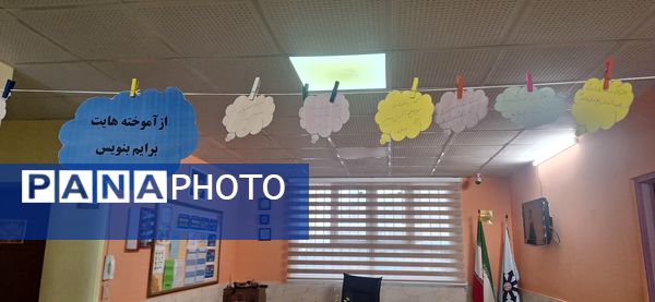 مراسم هفته کتاب و کتابخوانی در دبیرستان فرزانگان استعداد درخشان شهرستان ملارد