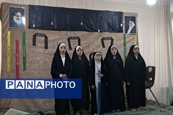 مراسم یاد بود شهدای خانم هشت سال دفاع مقدس در شهرستان رباط کریم