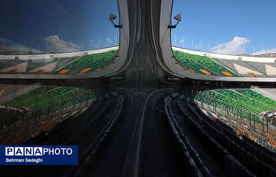 بازدید شبانه مدیرکل دفتر حوزه وزارتی وزارت ورزش و جوانان از ورزشگاه آزادی