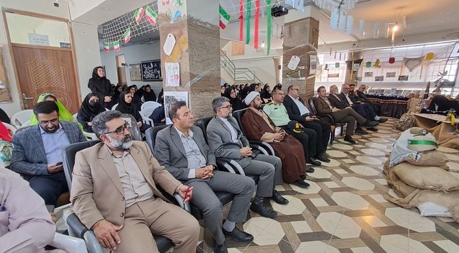 عطر ایثار در دبیرستان شاهد دخترانه فارسان