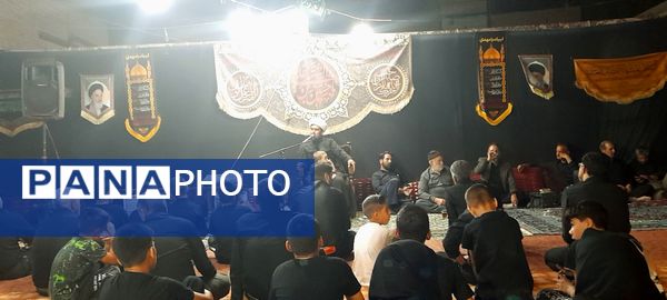 مراسم عزاداری دهه اول محرم در مسجد چهارده معصوم  نیشابور 