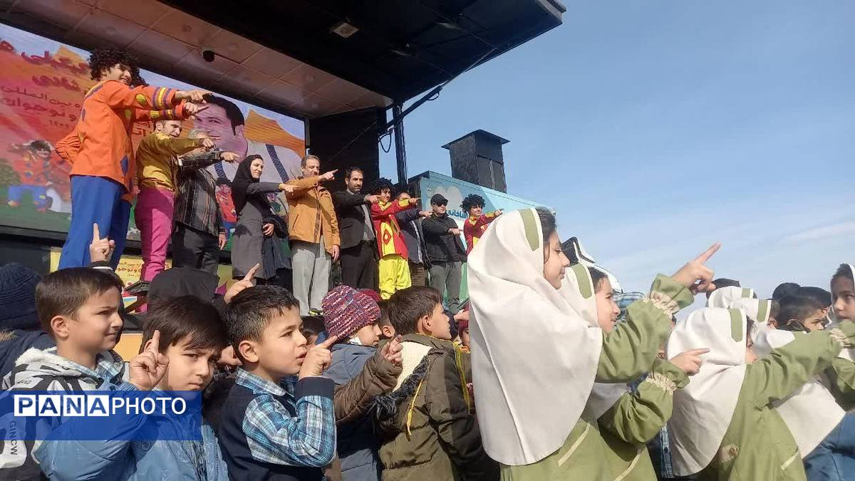 جشنواره تئاتر کودک و نوجوان در مدارس منطقه جوکار 