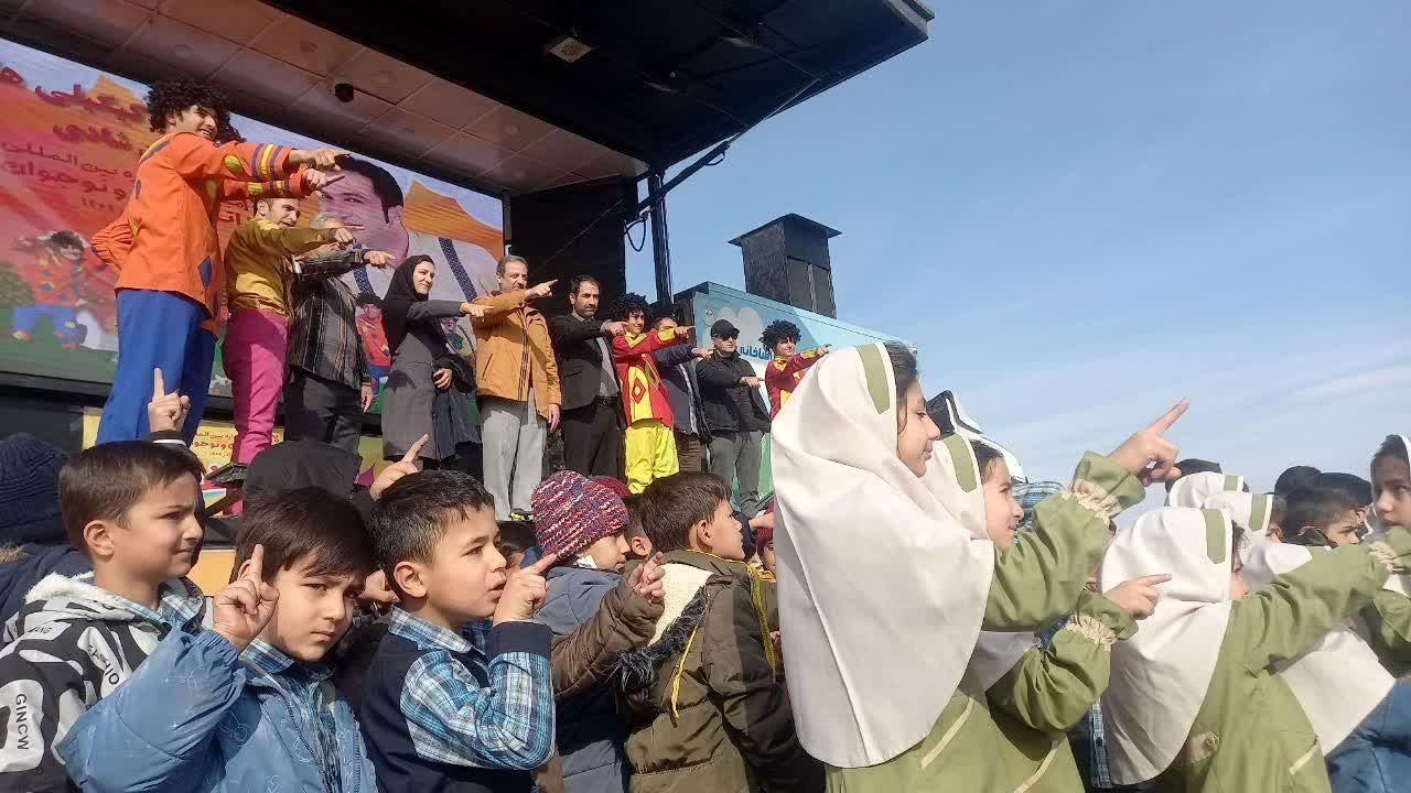 جشنواره تئاتر کودک و نوجوان در مدارس منطقه جوکار 