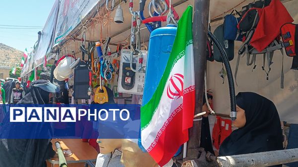 حضور فعال هلال احمر مارگون در نمایشگاه عید غدیر با ارائه خدمات امدادی و آموزشی