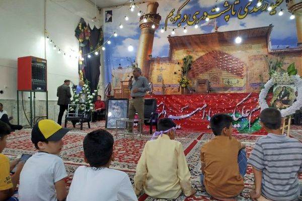جشن عید غدیر در فدافن 