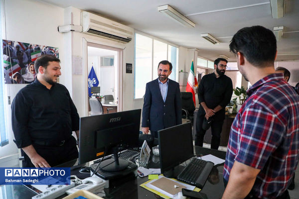 بازدید رئیس دانشگاه فرهنگیان و معاون نظارت سازمان ملی تعلیم و تربیت کودک کشور  از خبرگزاری پانا