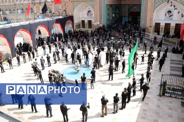 مراسم عاشورای حسینی در مشهد اردهال کاشان