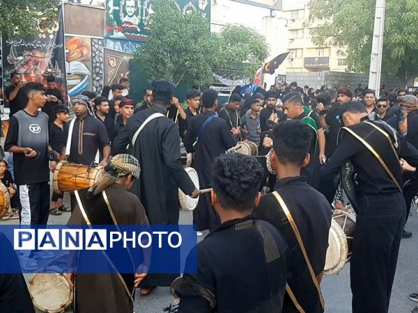 آیین سنتی علم‌گردانی در شهرستان میناب 