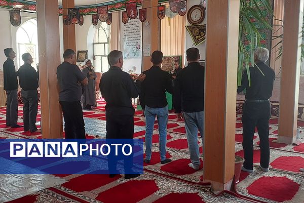 مراسم عزاداری صبح عاشورا 1404 در روستای جعفرآباد بوانات