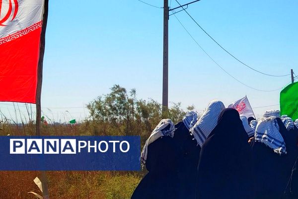 سومین روز اردوی راهیان نور دانش آموزان ملارد در اروند رود