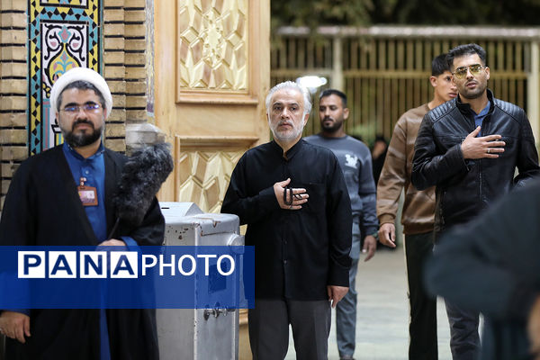 حرم کریمه اهل بیت در  شام شهادت حضرت زهرا(س)