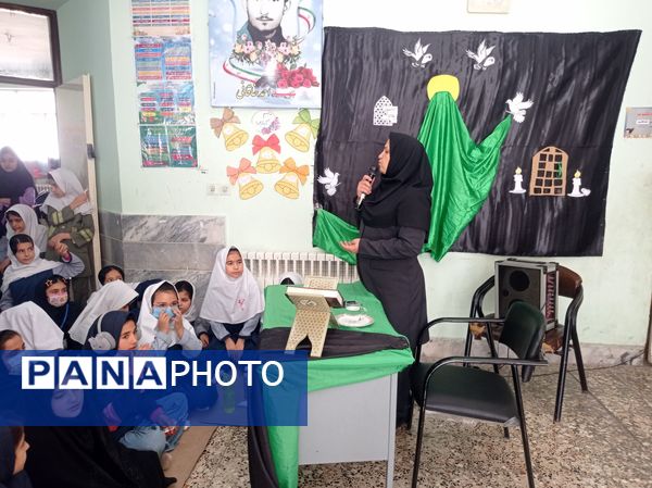 مراسم عزاداری شهادت حضرت فاطمه زهرا(س) در مدرسه شهید خاقانی شیروان