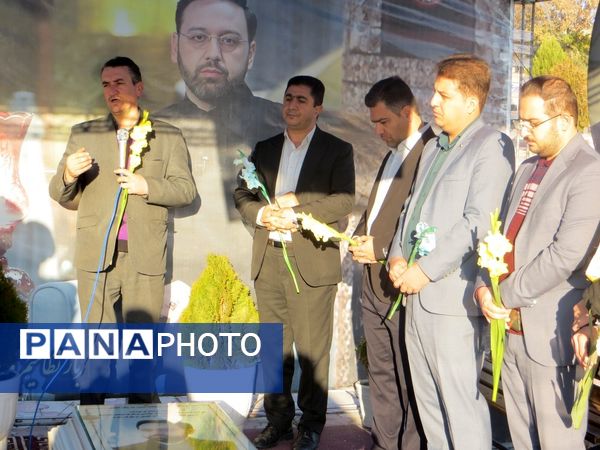 حضور پیشتازان در مزار شهدا با شمیم قرآن و عترت