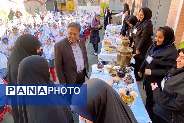 افتتاحیه سفیران سلامت مدرسه دخترانه شهید نوری