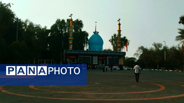 جاماندگان اربعین در مسیر شاه قطب‌الدین حیدر شهرستان رودان