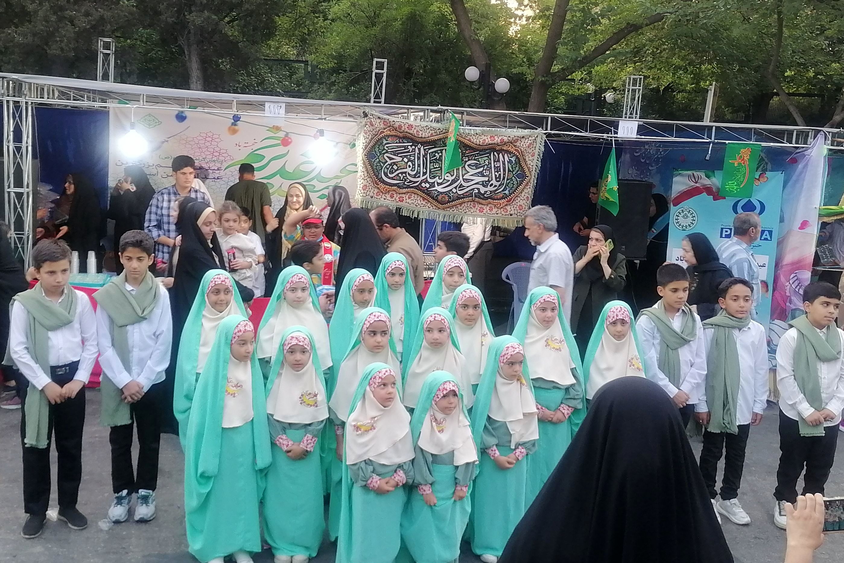 جشن کیلومتری عید غدیر در شیراز
