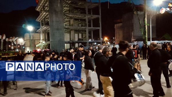 عزاداری باشکوه مردم شهر بن 