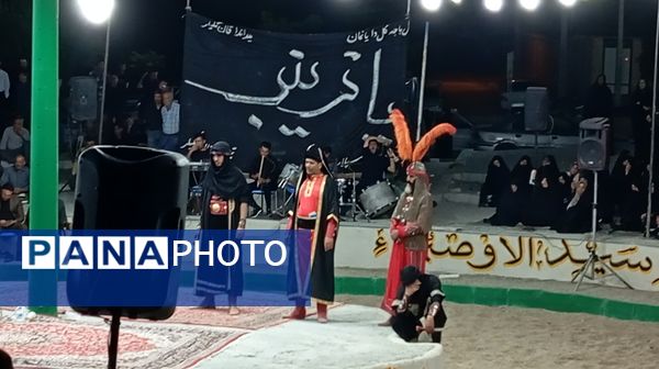 اجرای تعزیه شهادت حضرت علی اکبر(ع)