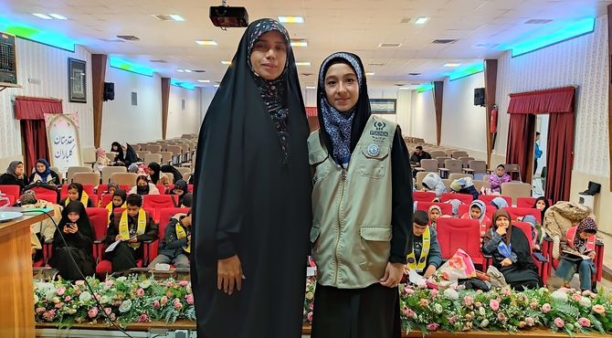 کلاس آموزشی خبرنگاری در کانون مهر تابان نیشابور