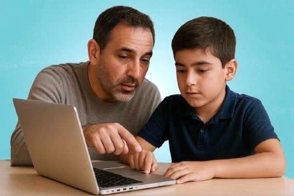 آموزش سواد دیجیتال به والدین، ایمنی کودکان در فضای مجازی را افزایش می‌دهد