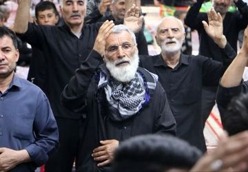 حضور پرشور مردم و مسئولین در مراسم پیاده روی اربعین، در شهرستان ملارد
