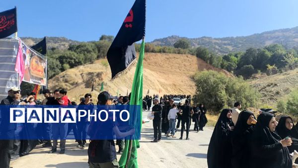 پیاده‌روی حرم تا حرم جاماندگان اربعین 