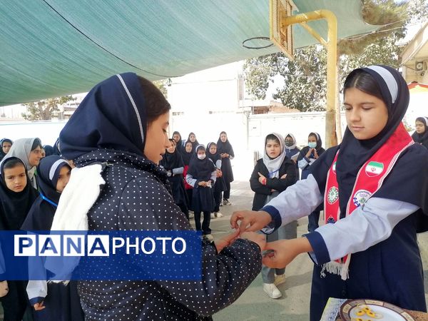 سه شنبه های مهدوی در دبستان ناهید نخودی 