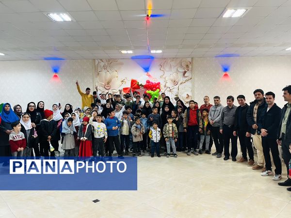برگزاری جشنی برای معلولان، پاک‌ترین مخلوقات خدا در آشخانه 