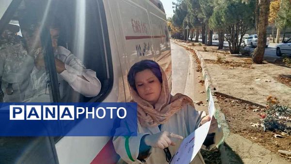 برگزاری مانور زلزله در مدرسه دانش سی سخت 