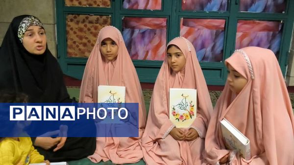 لحظات ناب اعتکاف دانش‌آموزی دختران در جاسک